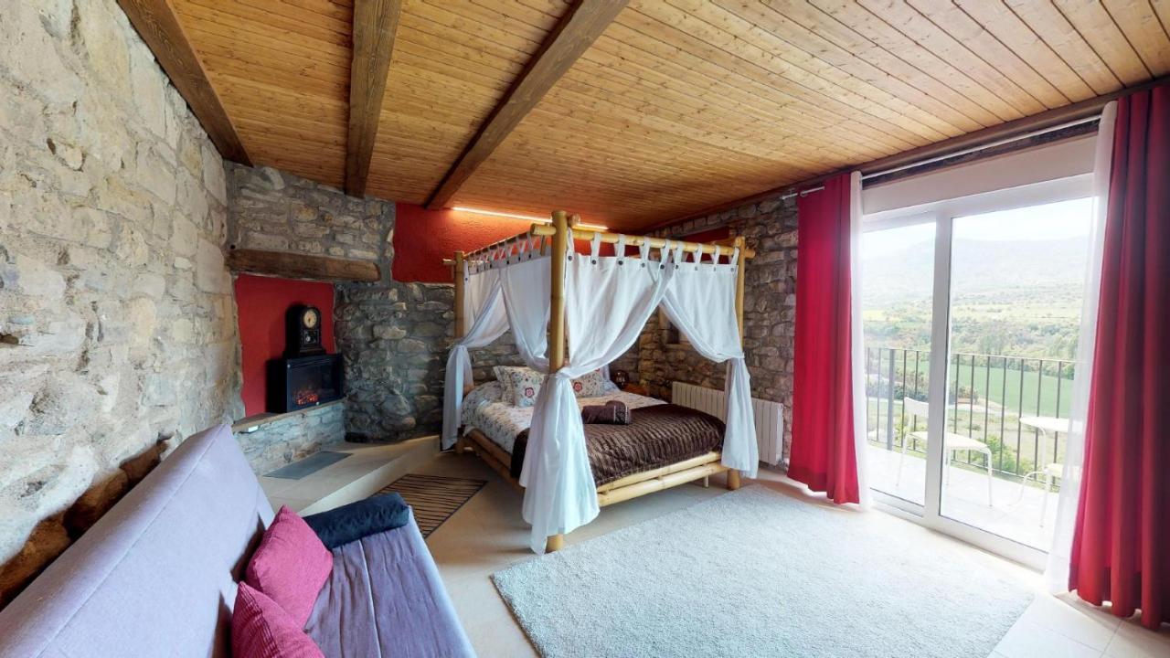 Casa Rural La Abadia-Apartamentos Граус Экстерьер фото