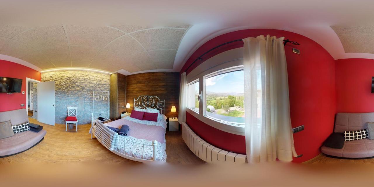 Casa Rural La Abadia-Apartamentos Граус Экстерьер фото